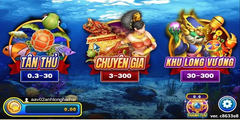 Dragon Fishing có những phòng cược nào Dragon Fishing có những phòng cược nào